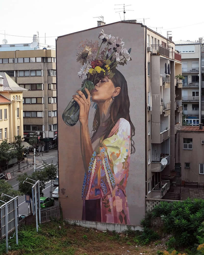 Playful Murals by Artez That Transform City Walls into Global Masterpieces